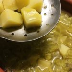 minestra d'orzo, verze, patate 5