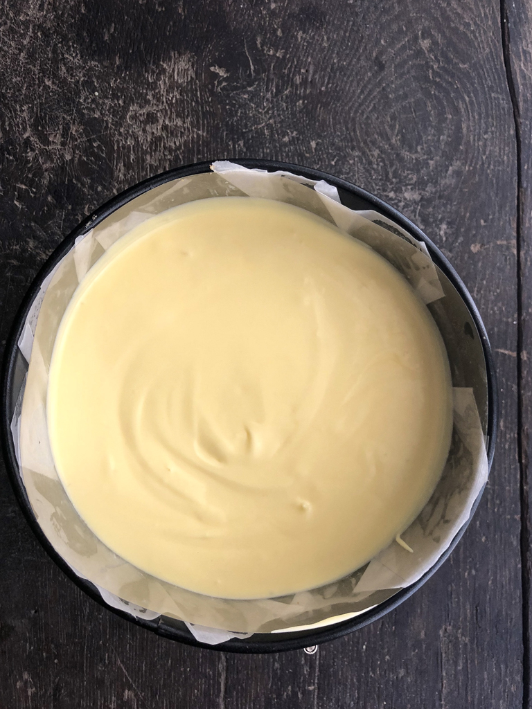 cheesecake con gelatina del bosco preparazione_7