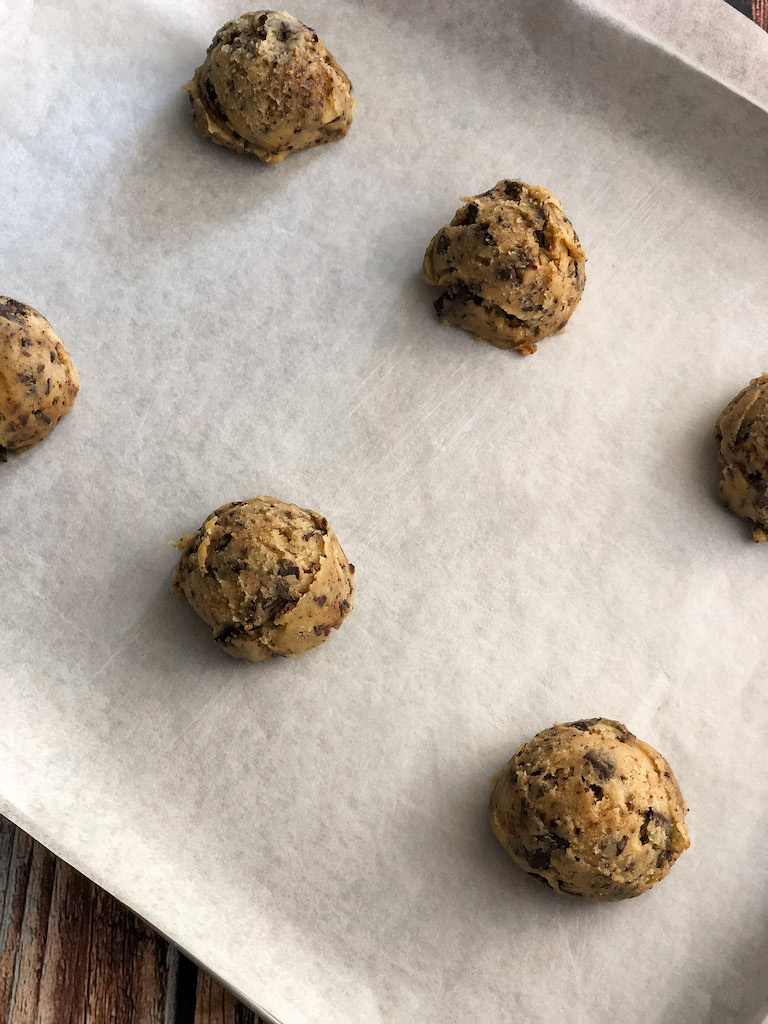 chocolate chip cookies preparazione gourmama_3