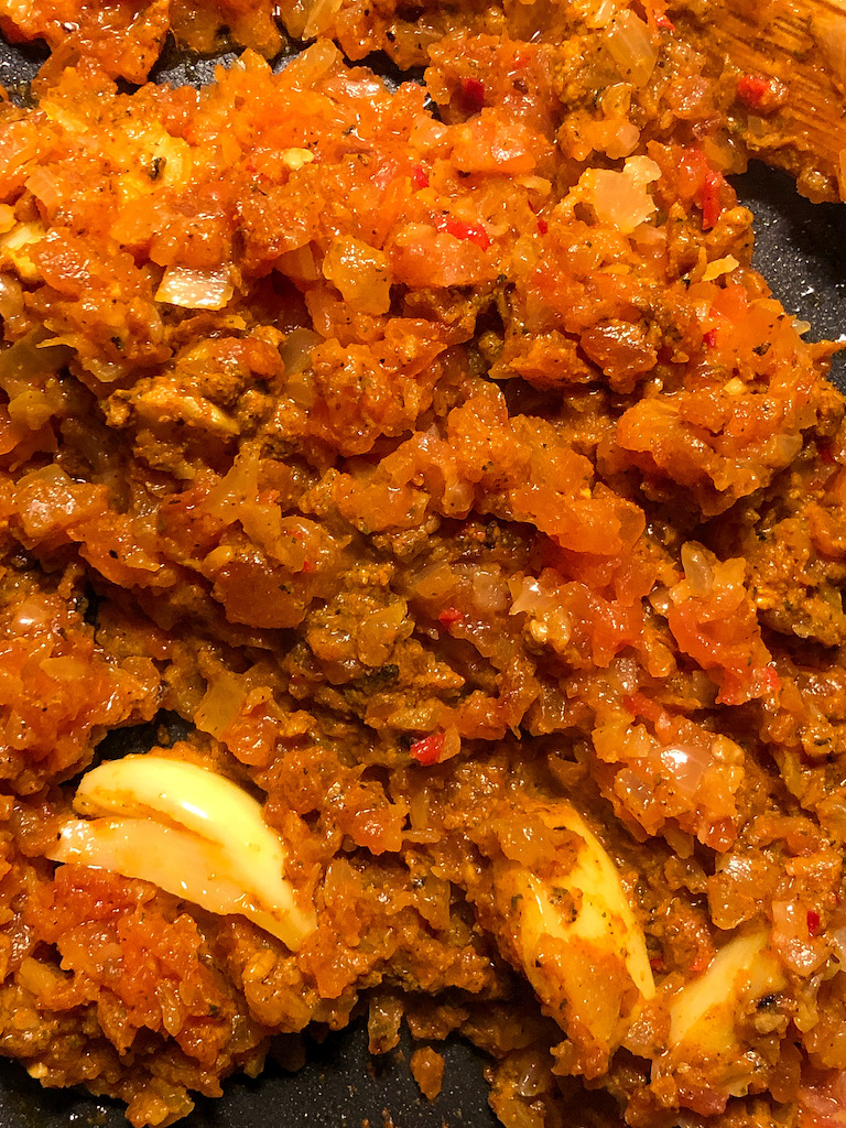 curry di gamberi preparazione_1