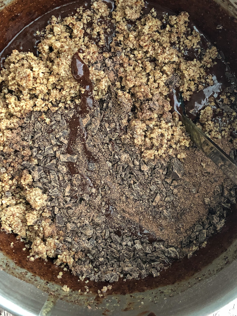 muffins al cioccolato e noci preparazione_12