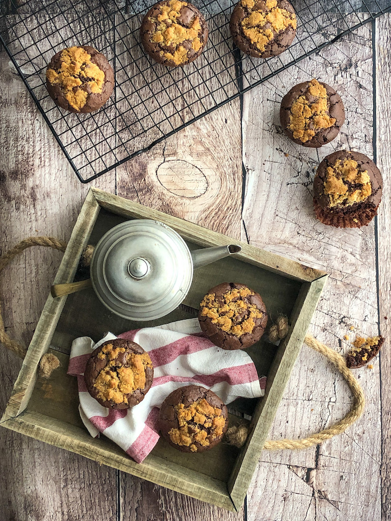muffins al cioccolato e noci presentazione_2