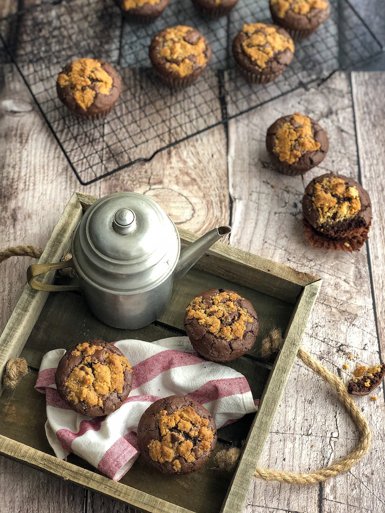 muffins al cioccolato e noci presentazione_3