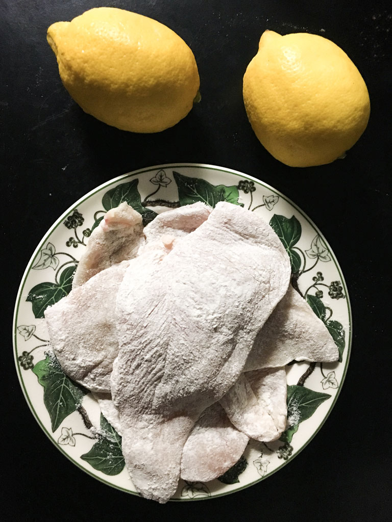 petto di pollo al limone preparazione